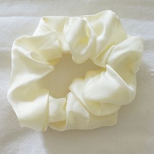 Brand new ivory/white scrunchie